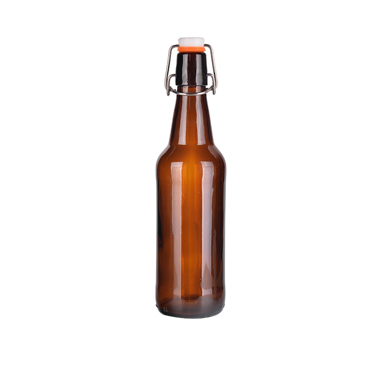 logo emboss custom 11oz 330ml 500ml amber green blue clear glass beer bottles