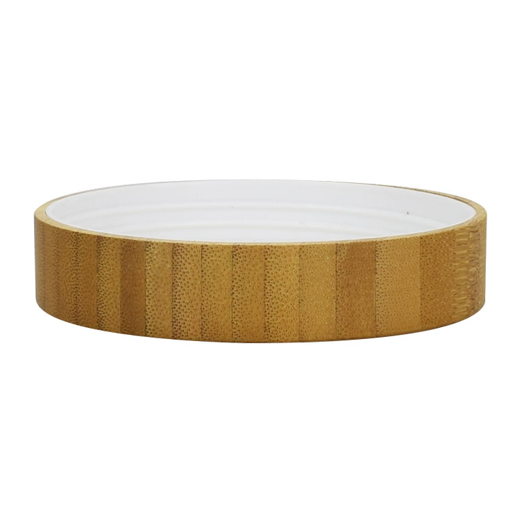 logo engraving 50ml 150ml 250ml 500ml bamboo 8oz cosmetic jars clear plastic body scrub jars with wood lid