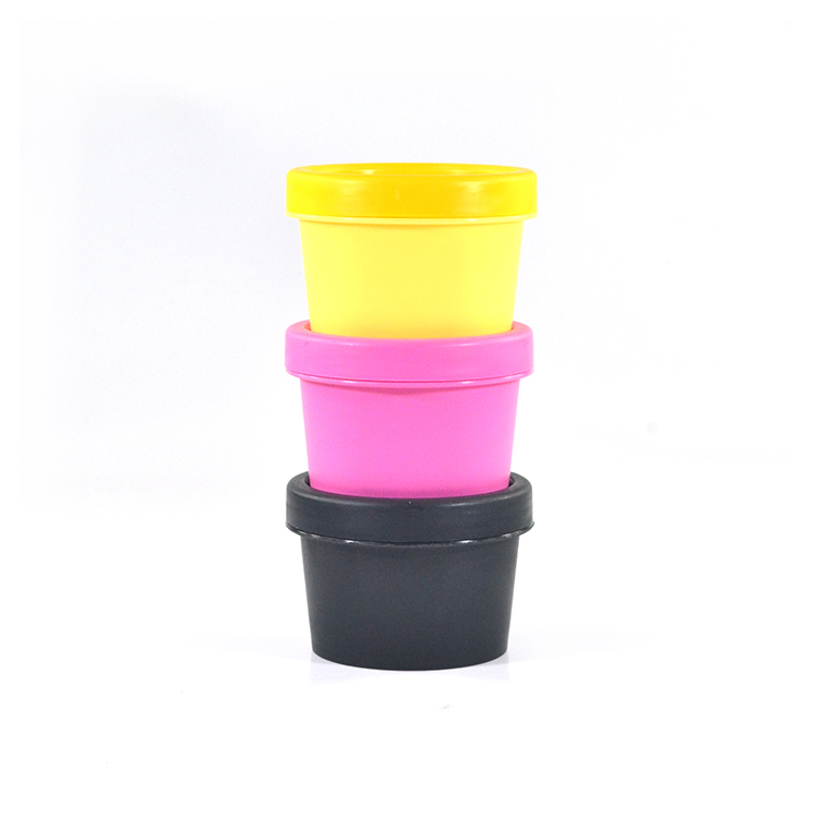 lovely shape custom made cosmetic packaging face care mask cream jar