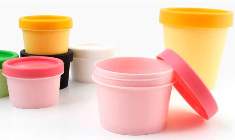 lovely shape custom made cosmetic packaging face care mask cream jar