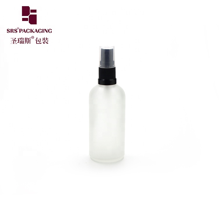low MOQ 22PCS amber green blue clear 10ml essential oil bottle glass with spray pump fine mist