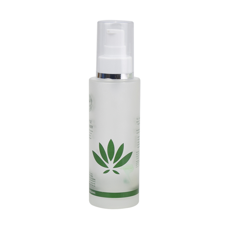 low MOQ frosted 100ml mold glass cosmetic lotion BB cream toner bottle with customized logo design