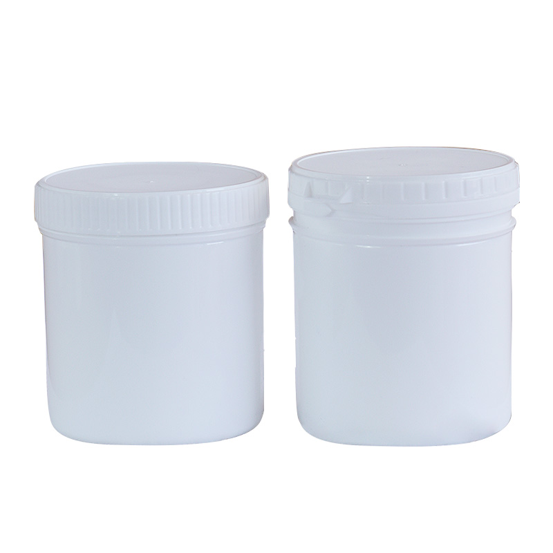 low price Food grade empty PP Round plastic cooler beer can with inner outer caps lids beer water bucket cosmetic packaging jars