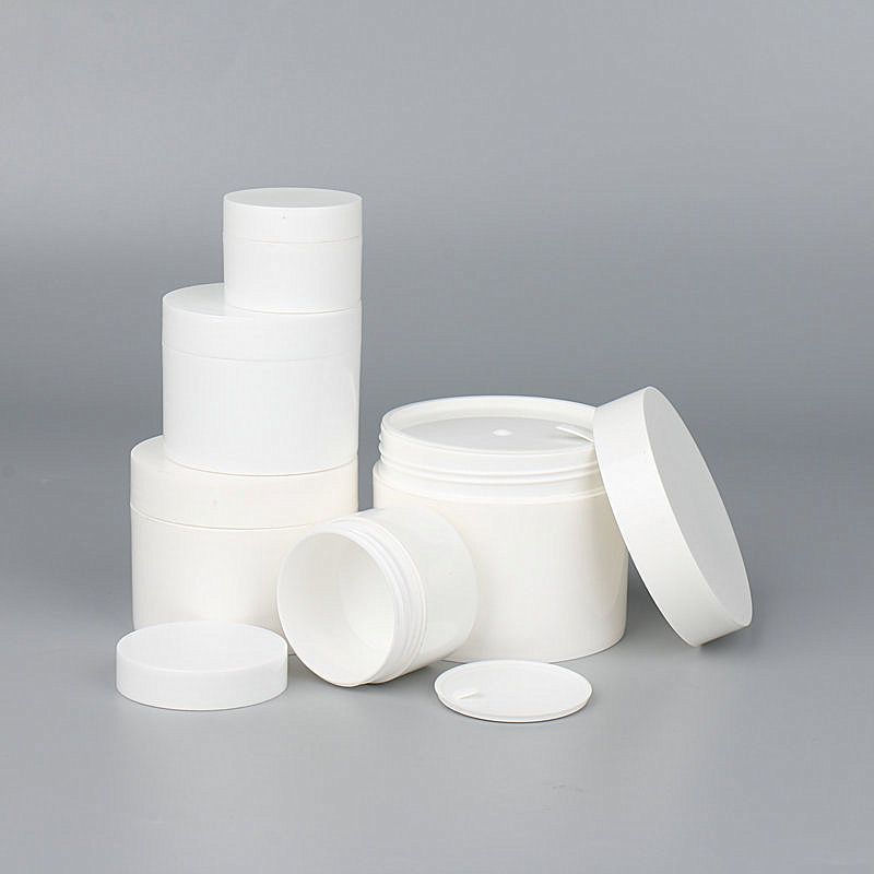 low profile 20ml 10g 3g 50 ml 16oz 40gm 150g 500ml cosmetic pp jar packaging cosmetic bo and jar 200 ml 15 g cosmetic jar white