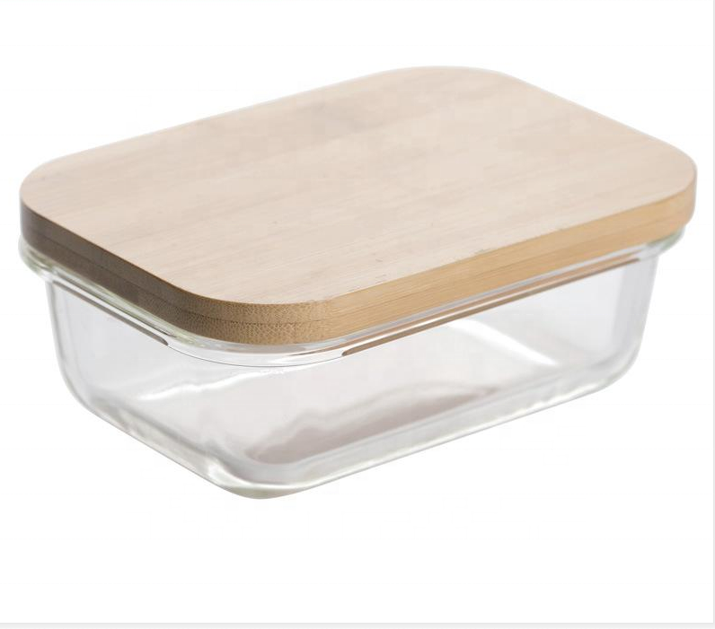 lunch bento box micowave airtight glass food storage containers PD-20Q