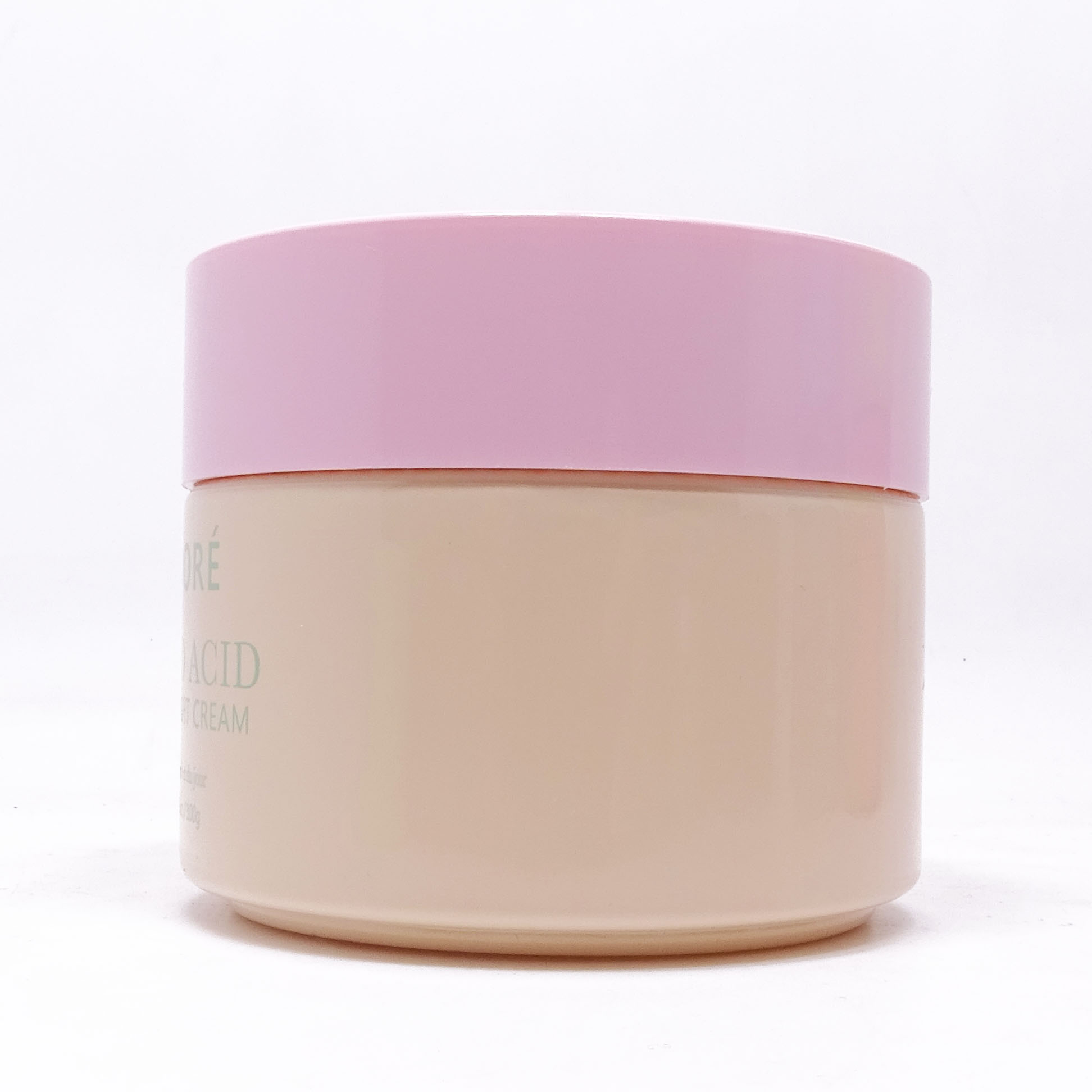 luxury 100ml natural white cosmetic glass cream jar with white cap high quality skin care use opal white glass cosmetic jar