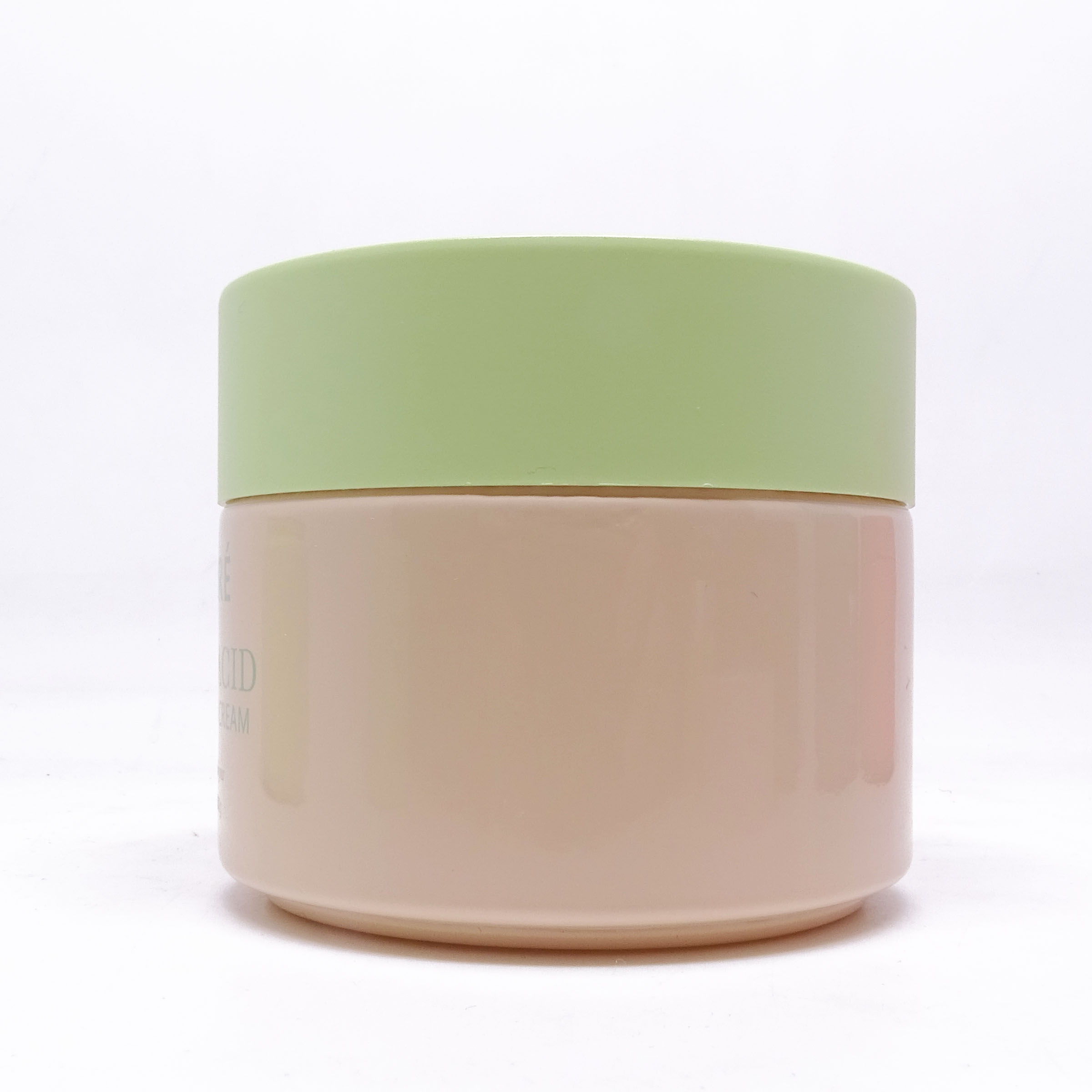 luxury 100ml natural white cosmetic glass cream jar with white cap high quality skin care use opal white glass cosmetic jar
