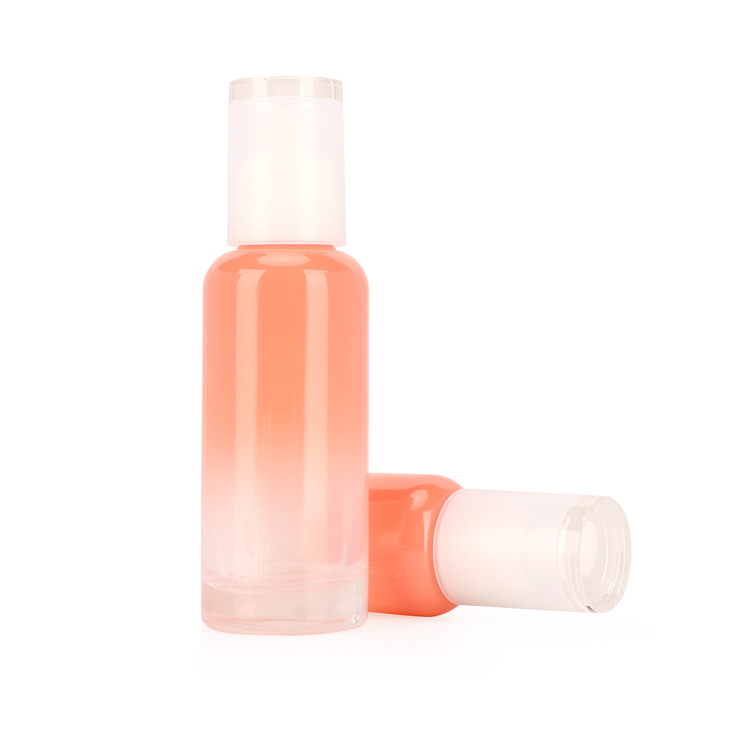 luxury 30g 50g 40ml 100ml120ml cosmetic packages glass skincare containers radian bottle and jar