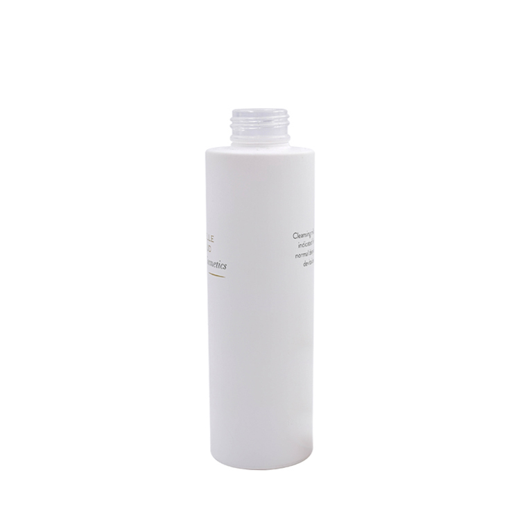 luxury 30ml 50ml 100ml 120ml 150ml round white serum cosmetics containers and packaging glass bottlesfor liquor with gold cap