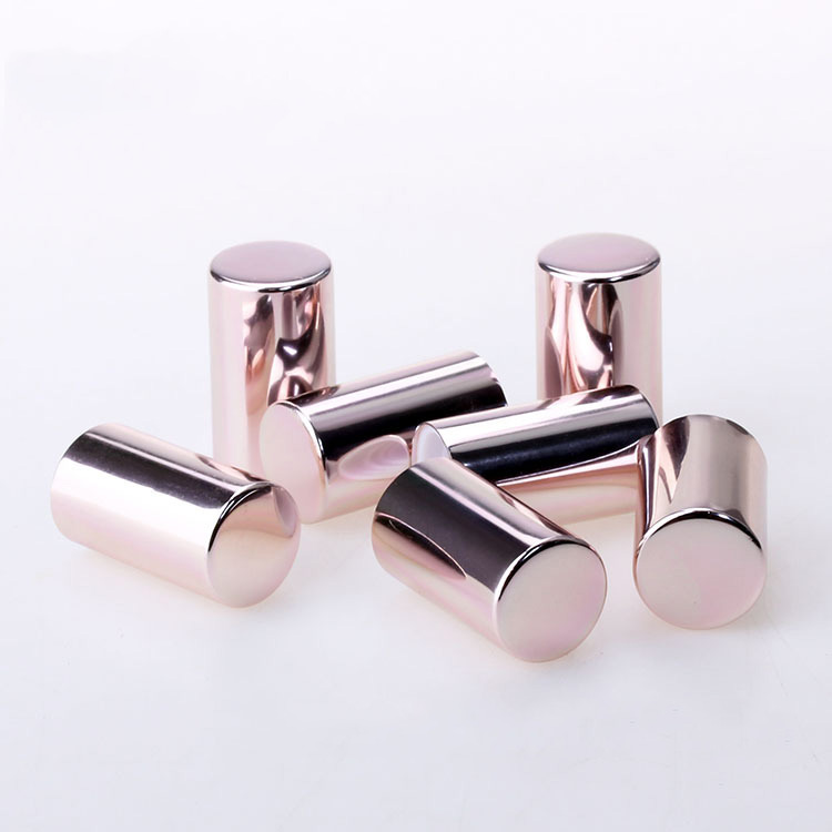 luxury 5ml 10ml amber clear frosted glass rose gold lids perfume glass bottle roller bottle for essential oil