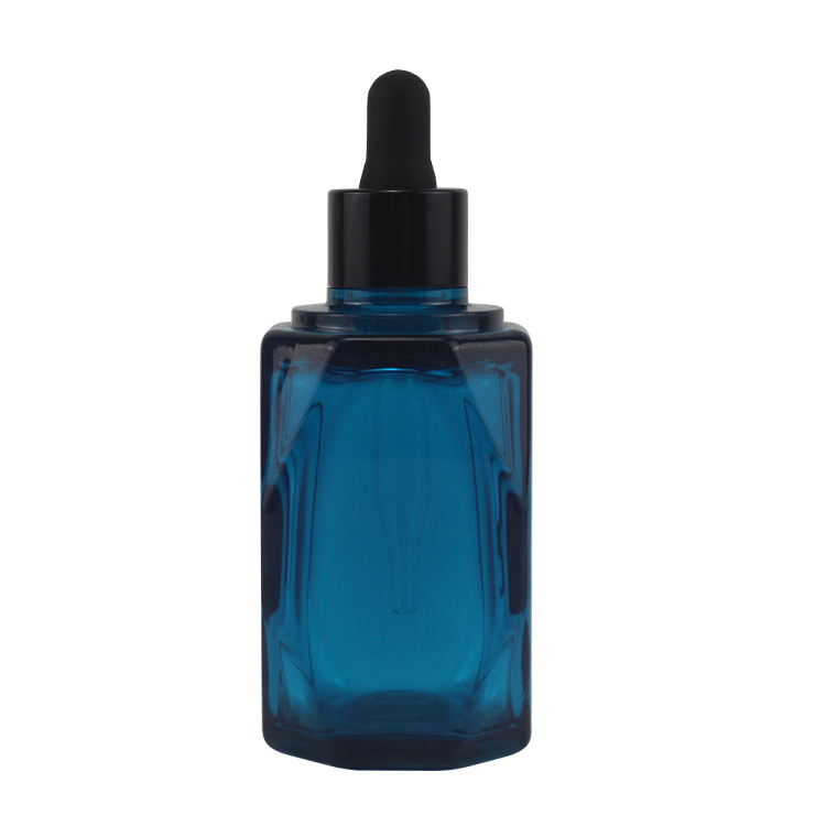 luxury Free Sample Custom 10ml 30ml White Black or Green Blue Glass Essential Oil Dropper Bottle for Cosmetic Empty Bottle
