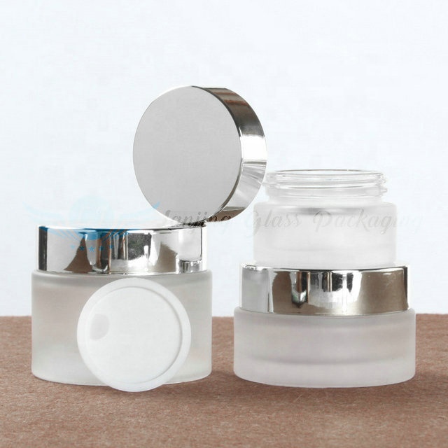luxury Skin Care cosmetic empty glass bottle set packaging for sale