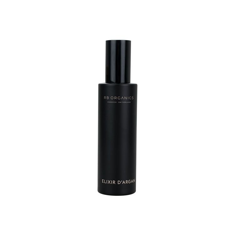 luxury cosmetic 100ml argan oil sprayer bottle 30ml 40ml 50ml 60ml 80ml 100ml 120ml matte black glass bottle with black sprayer