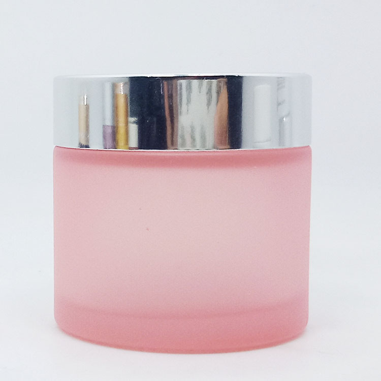 luxury cosmetic containers glass  for cosmetic packing