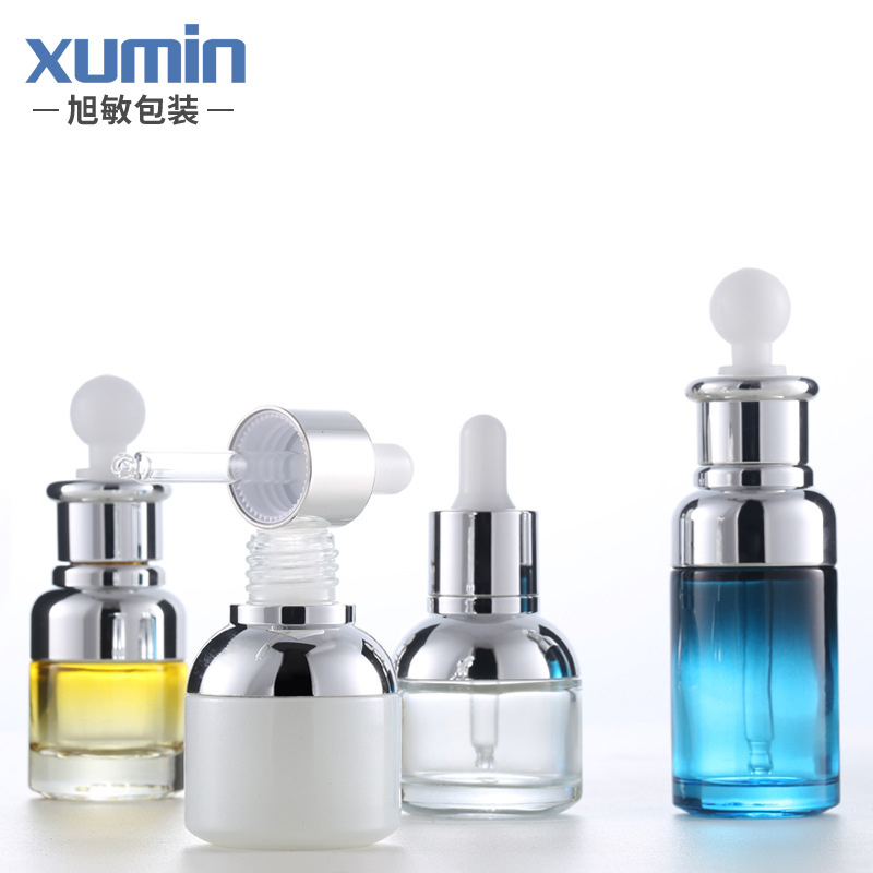 luxury cosmetic dropper bottle 30ml bottle glass bottle to packaging