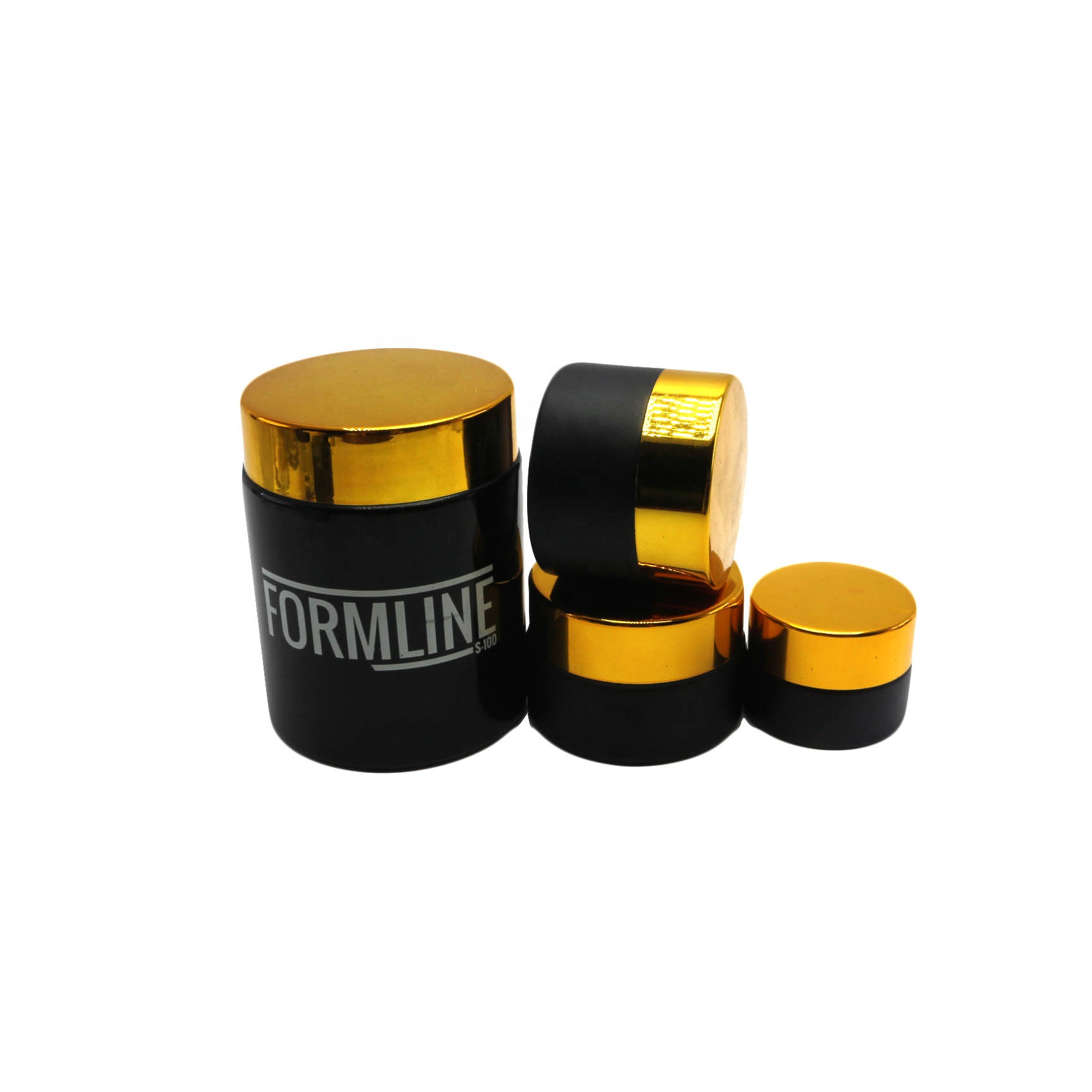 luxury cosmetic glass jar 5ml 10ml 15ml 20ml 30ml 50ml 60ml 100ml GJ-CC06
