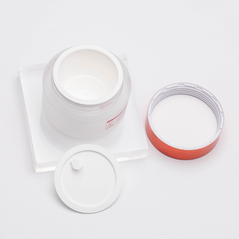 luxury cosmetic jar 50g cream jar cosmetic acrylic packaging with lid