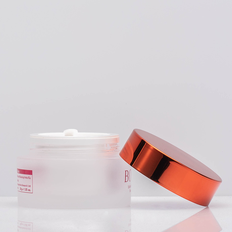 luxury cosmetic jar 50g cream jar cosmetic acrylic packaging with lid