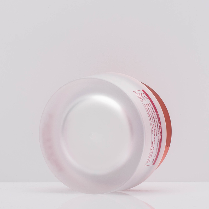 luxury cosmetic jar 50g cream jar cosmetic acrylic packaging with lid