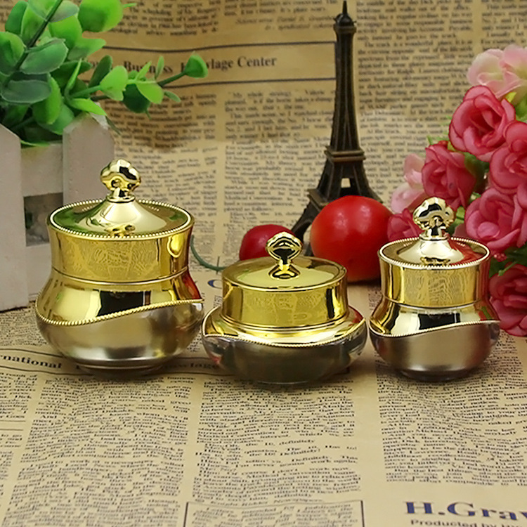 luxury cosmetic jars jar cream plastic cosmetic unique cosmetic jars