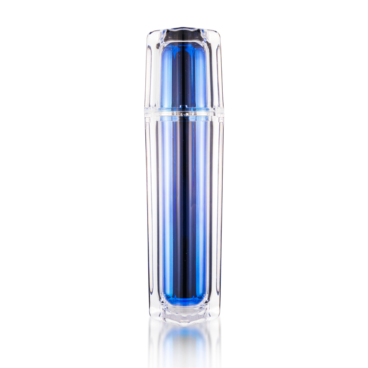 luxury cosmetic packaging, 30ml 50ml 100ml 120ml custom cosmetic acrylic bottle
