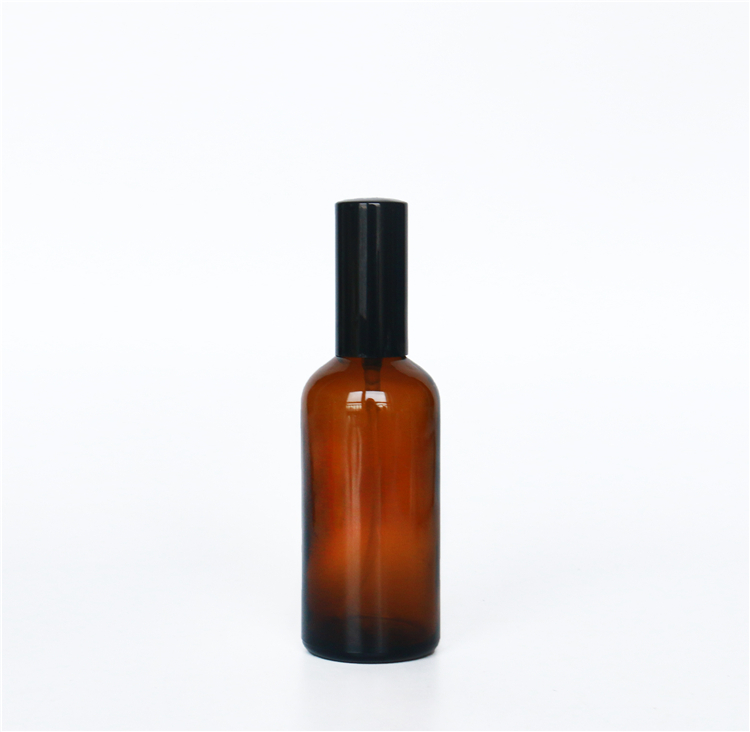 luxury cosmetic packaging clear 30ml serum glass bottle face serum packaging bottle