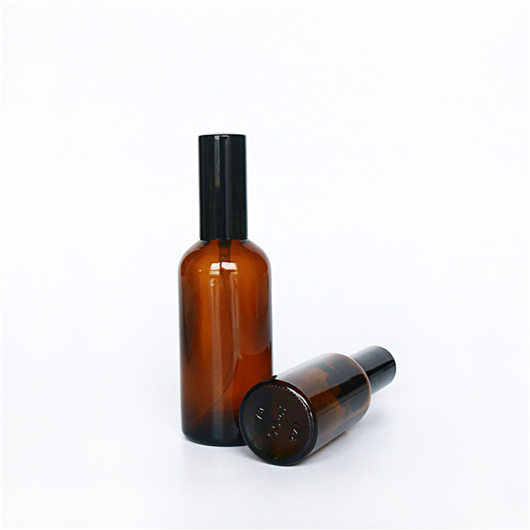luxury cosmetic packaging clear 30ml serum glass bottle face serum packaging bottle
