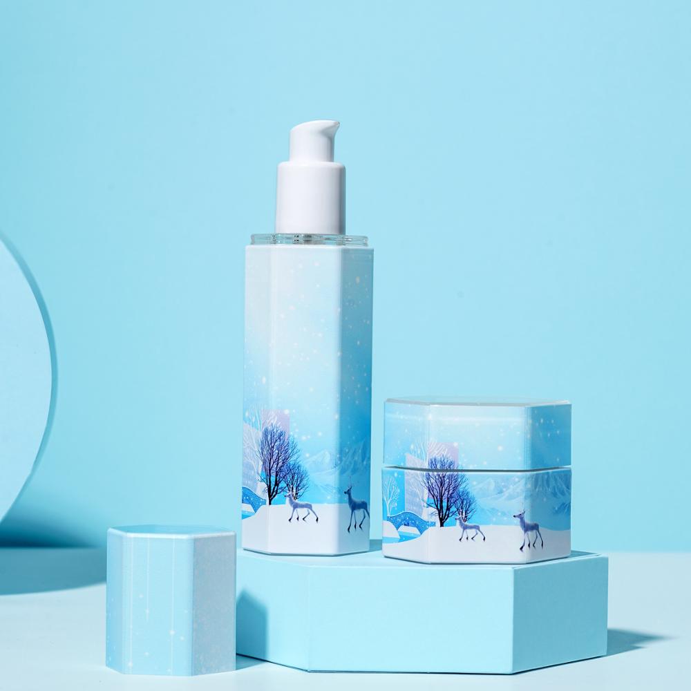 luxury cosmetic petg jar packaging plastic jar plastic manufacturers