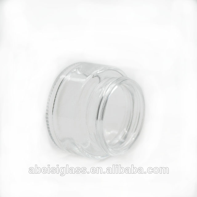 luxury cream jar 50g cosmetic jars glass jars with wooden caps engraving bamboo lid