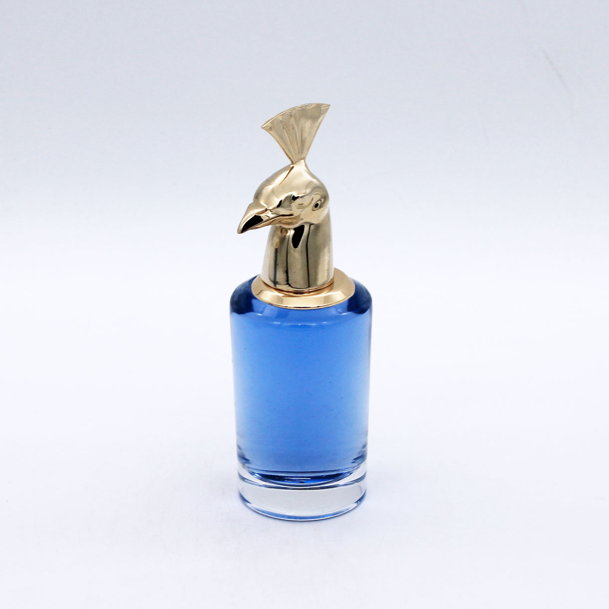 luxury custom fancy high quality animals lids glass perfume bottle for sale