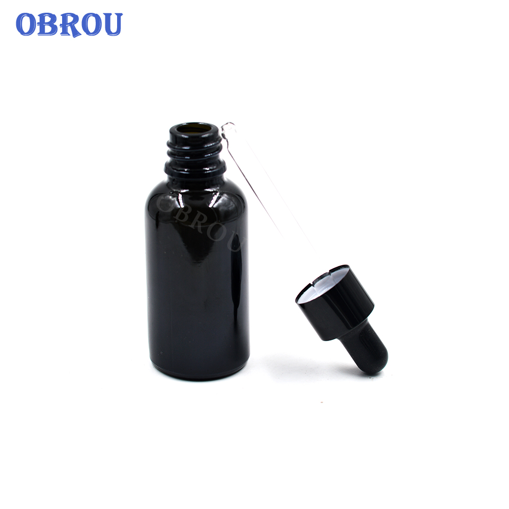 luxury e liquid essential oil glass dropper bottle 15ml 30ml 50ml bottle with screw dropper cap