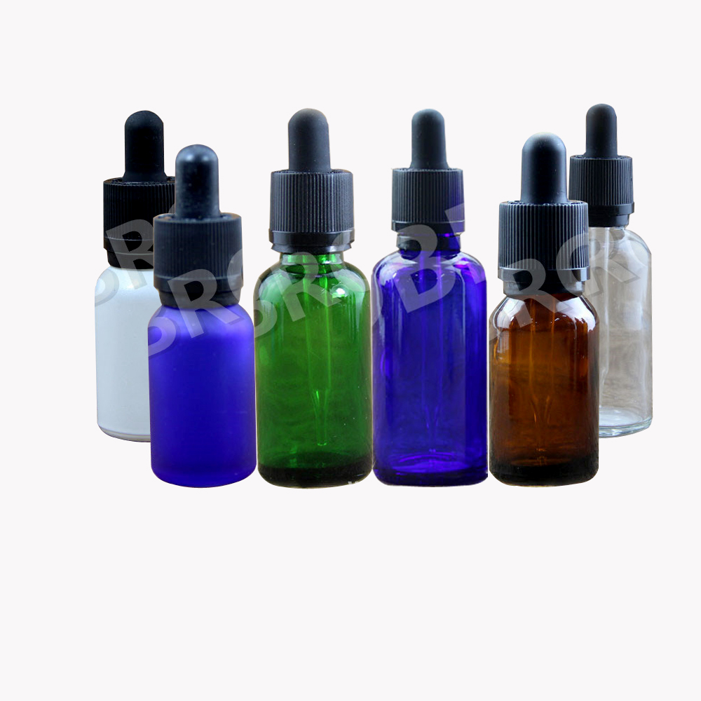luxury e liquid essential oil glass dropper bottle 15ml 30ml 50ml bottle with screw dropper cap