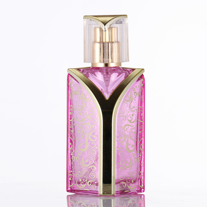 luxury empty bottles perfume costom logo portable nice perfume bottle diamond-shaped perfume bottle