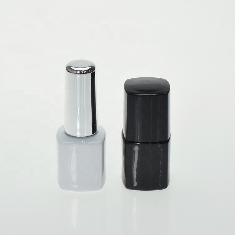 luxury empty uv gel mini luxury oem 5ml frosted nail polish bottles supplier
