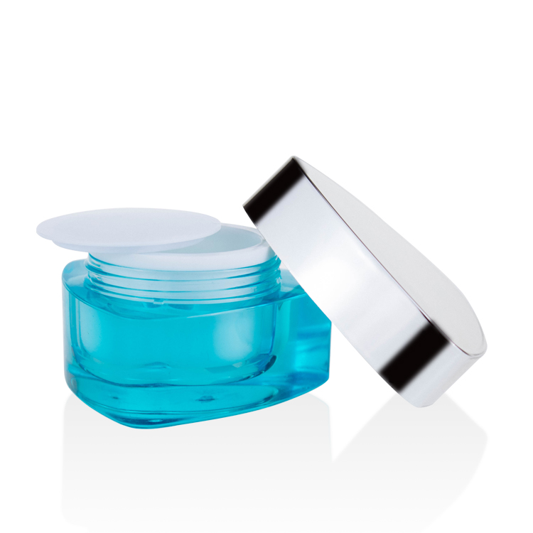 luxury eye cream jar 15ml triangle acrylic cosmetic jars