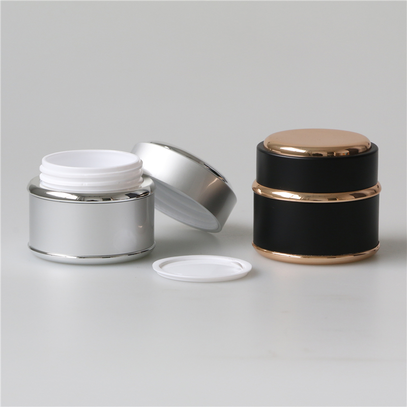 luxury eye cream jar 50 ml plastic cream jar for cosmetics