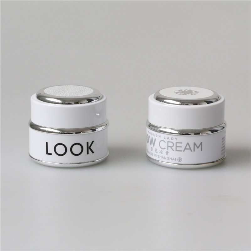 luxury eye cream jar 50 ml plastic cream jar for cosmetics