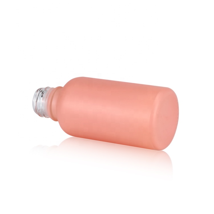 luxury frosted spray glass bottles essential oil empty bottles lotion bottles for cosmetic packaging and skin care packaging