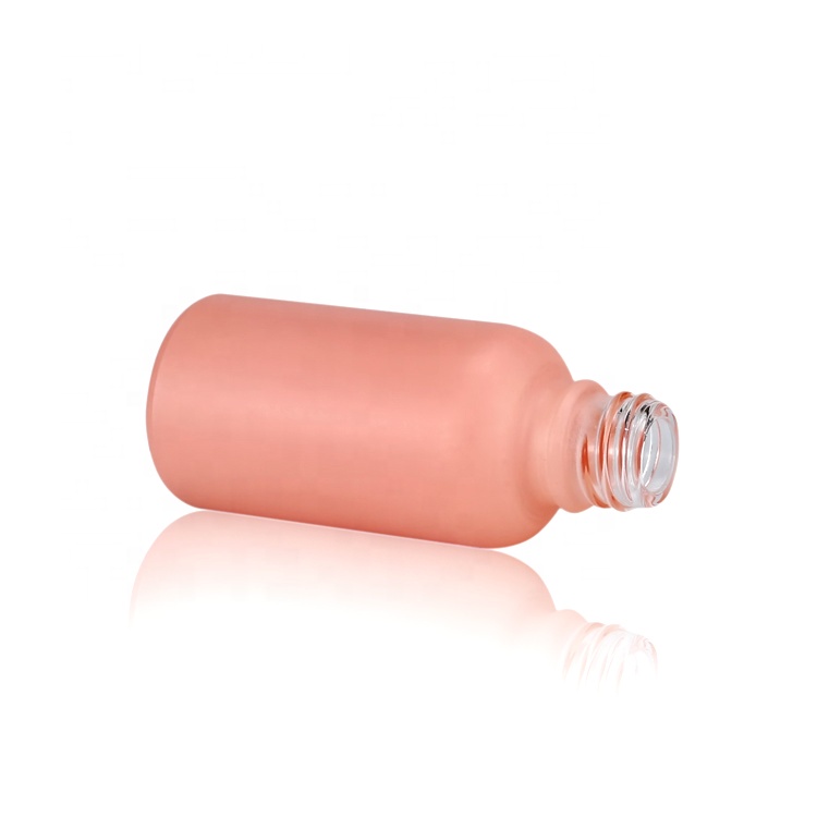 luxury frosted spray glass bottles essential oil empty bottles lotion bottles for cosmetic packaging and skin care packaging