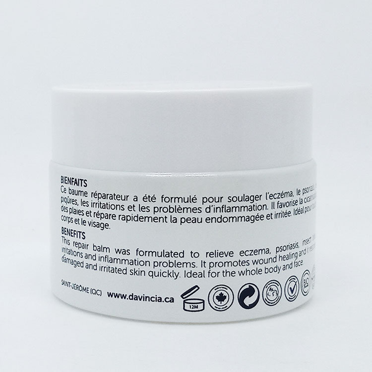 luxury glass cosmetic jar for cosmetic packing