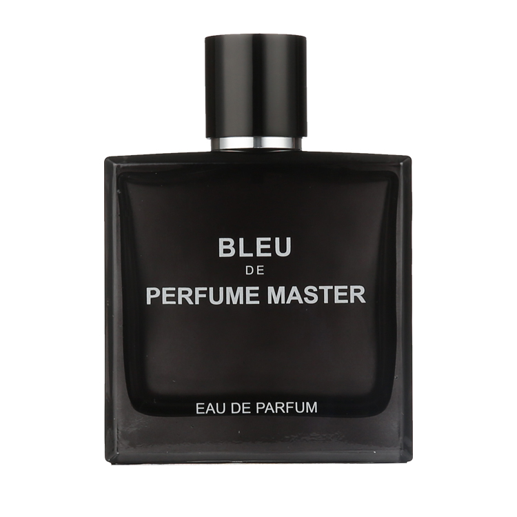 luxury glass empty wholesale black perfume bottle for sale
