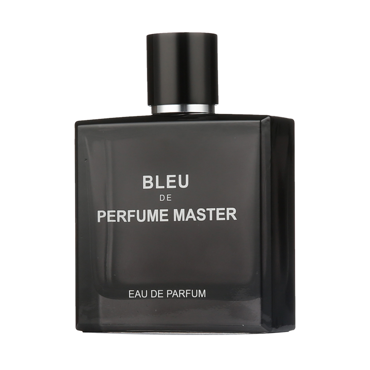 luxury glass empty wholesale black perfume bottle for sale