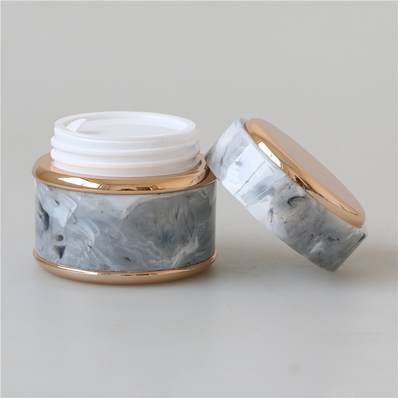 luxury jars for cosmetic plastic cream container in stock