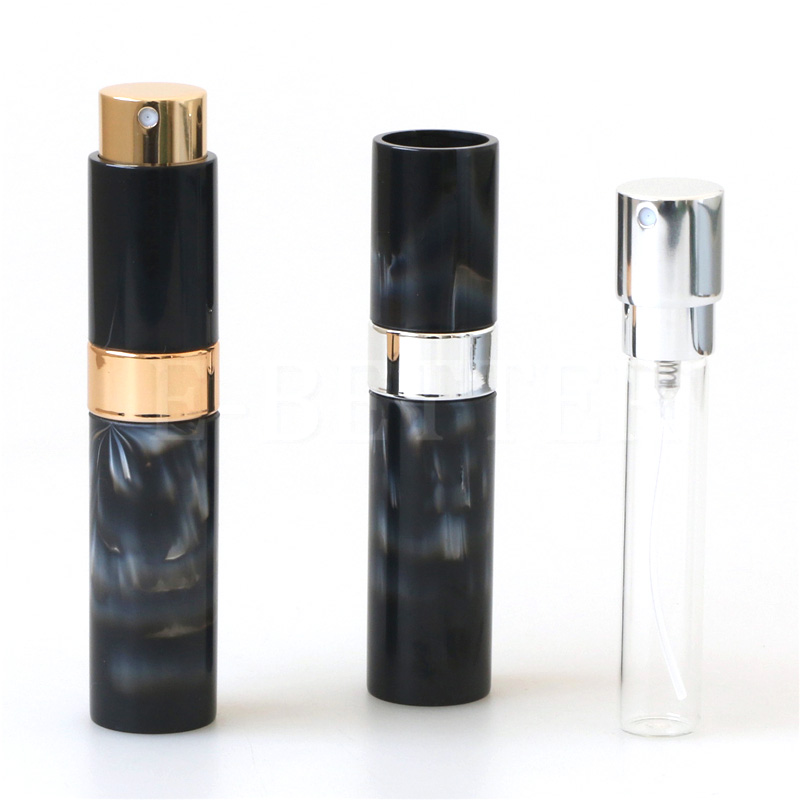 luxury mini travel  twist up perfume atomizer spray bottle 10ml