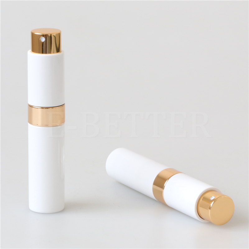 luxury mini travel twist up perfume atomizer spray bottle 10ml