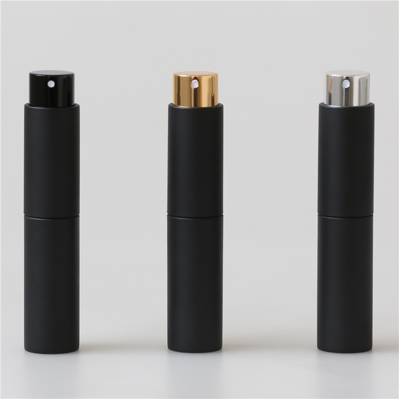 luxury mini travel twist up perfume atomizer spray bottle 10ml