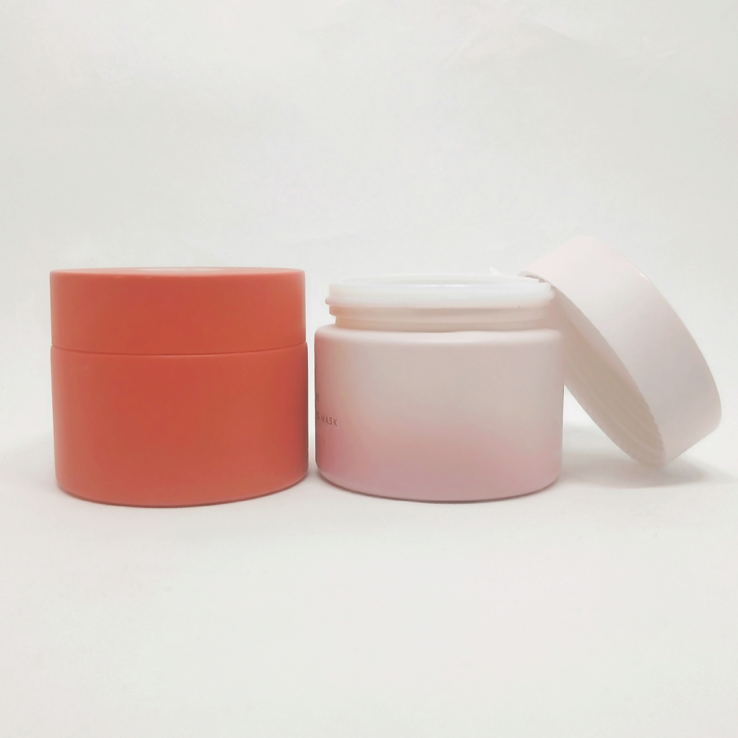 luxury packaginf 30ml 50ml porcelain white cosmetic glass jar
