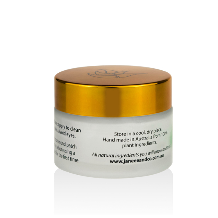 luxury printed gold lid 50ml glass jars 5g 10g 20g 30g 50g 100g 200g frosted straight sided glass cream jar