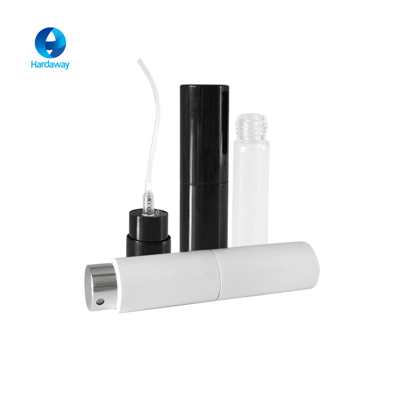 luxury refillable 8ml metal aluminum travel pocket portable twist up perfume pen atomizer spray pump bottle