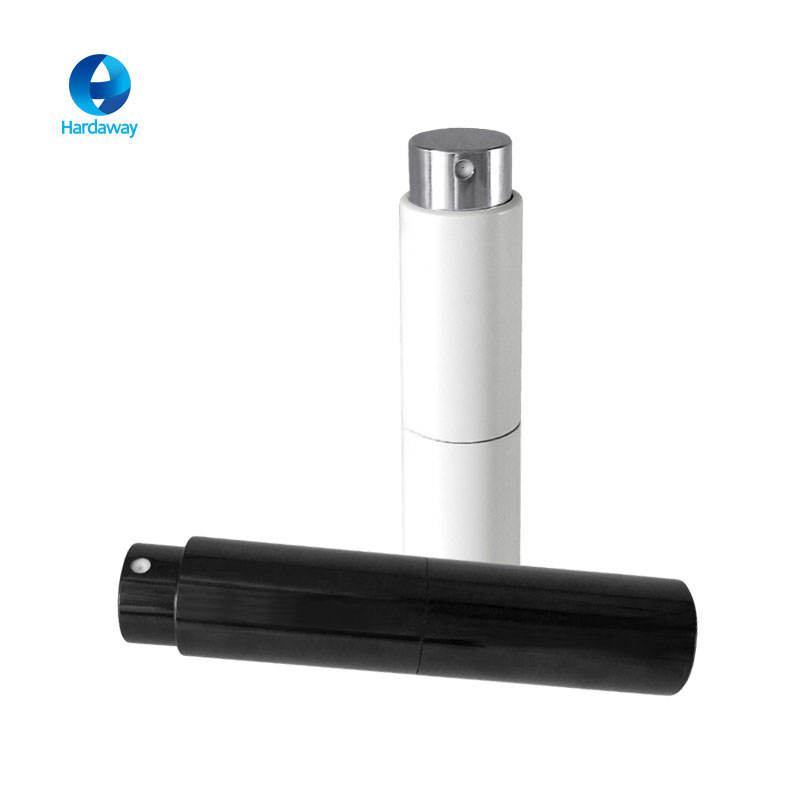 luxury refillable 8ml metal aluminum travel pocket portable twist up perfume pen atomizer spray pump bottle